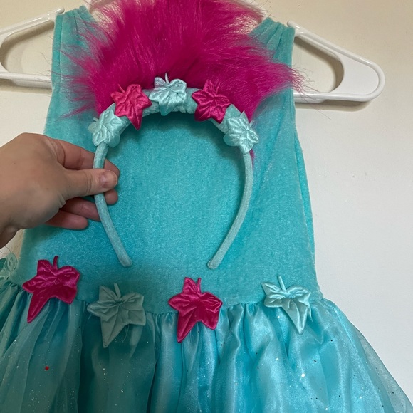 Poppy costume w/headband-FREE SHIPPING - Picture 2 of 3